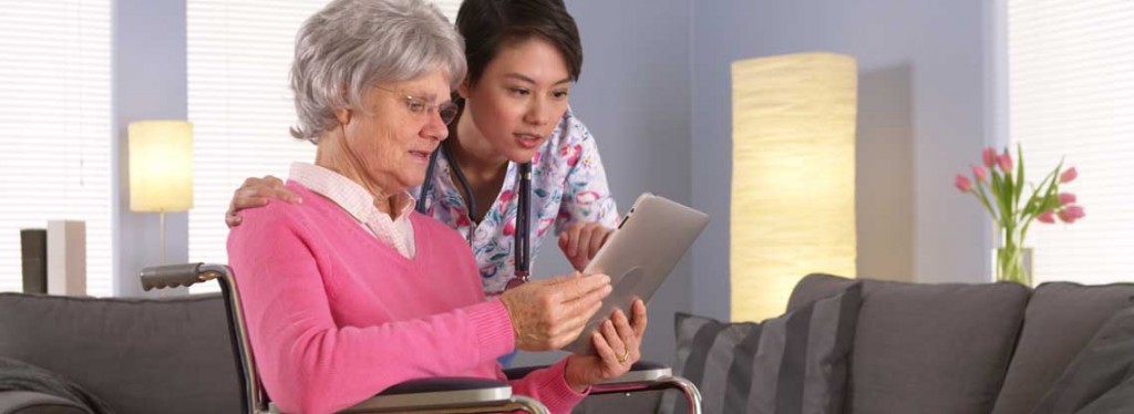 Wheelchair-woman-with-nurse